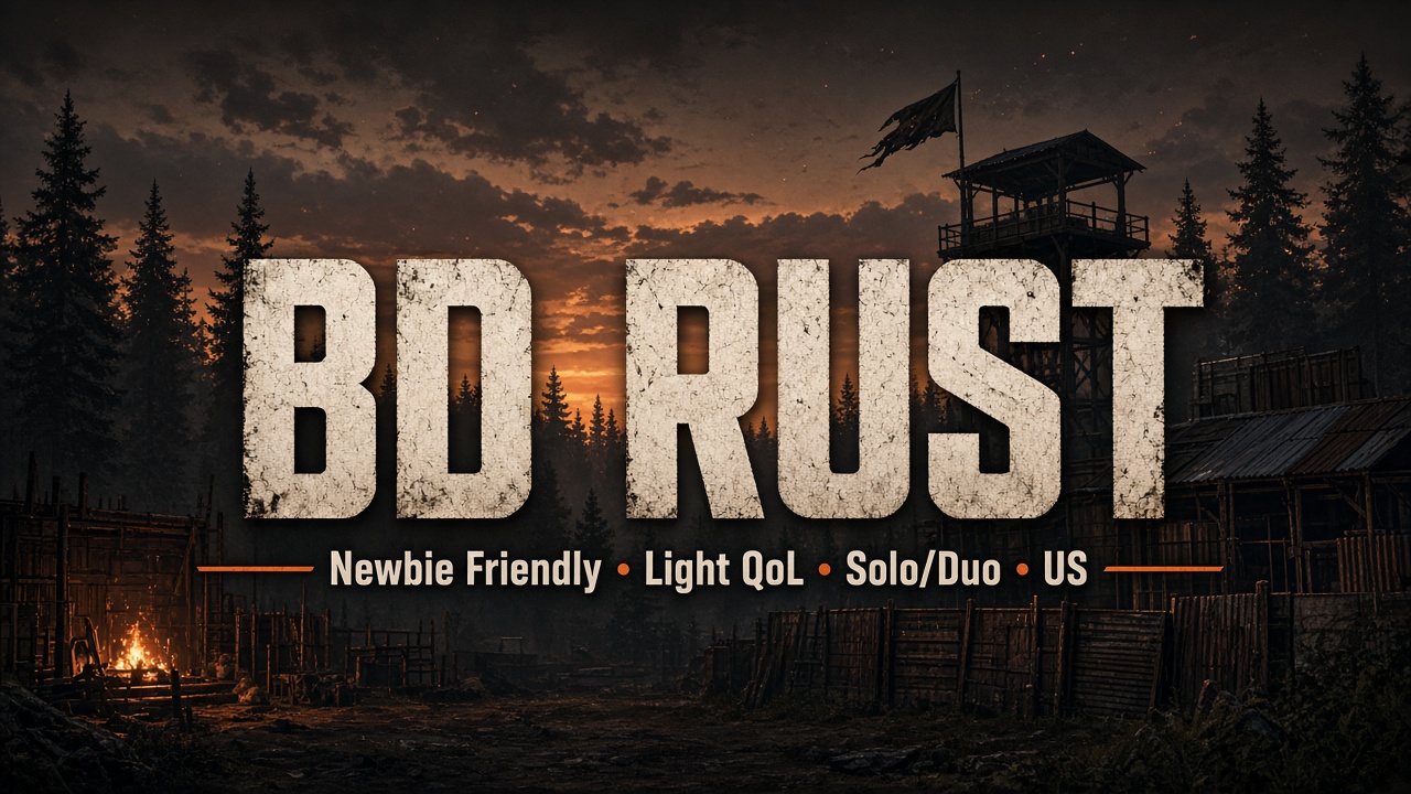 BD Rust - Newbie Friendly - Light QoL - US banner
